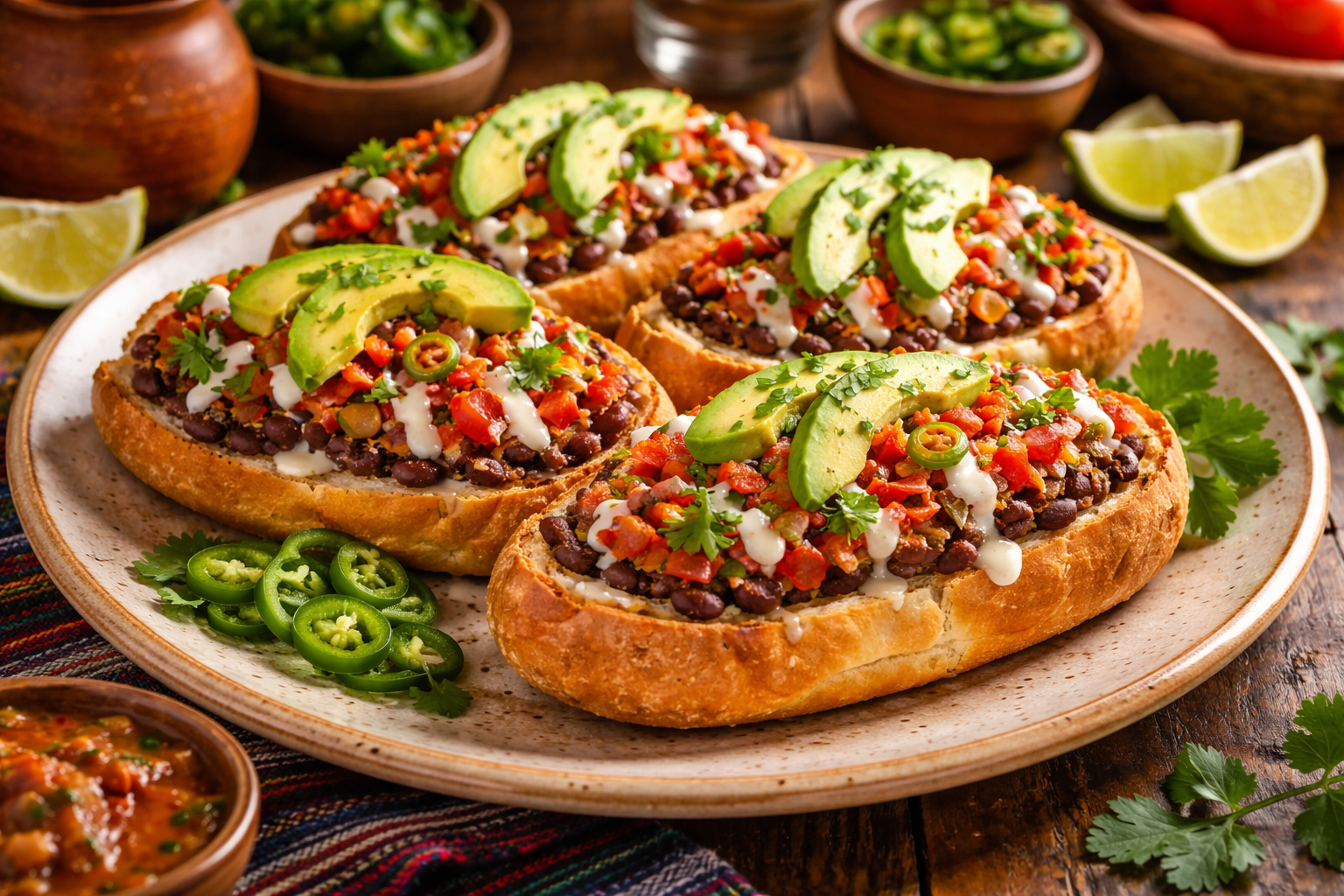 Molletes especiales