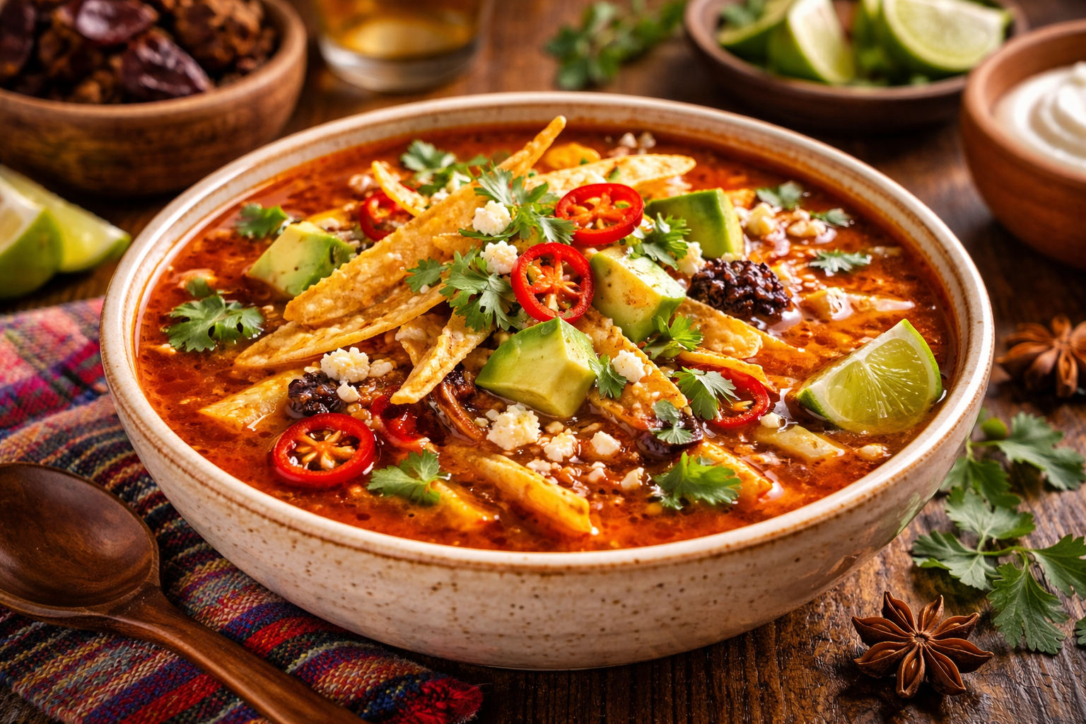 Sopa Azteca